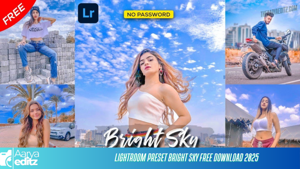 Lightroom Preset Bright Sky Free Download 2025