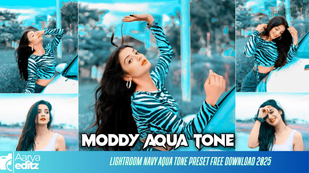 Lightroom Navy Aqua Tone Preset Free Download 2025