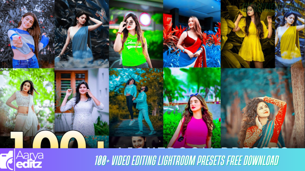 100+ Video Editing Lightroom Presets Free Download
