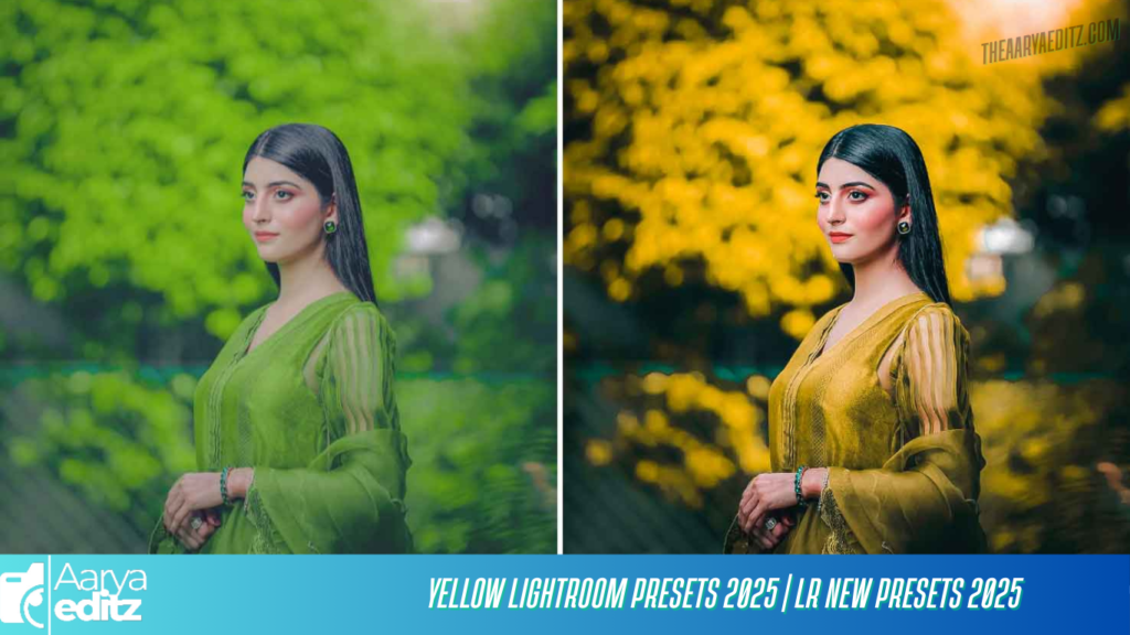 Yellow Lightroom Presets 2025 | Lr New Presets