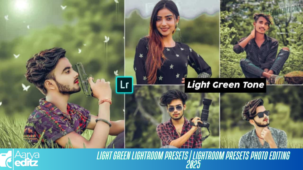 Light Green Lightroom Presets | Lightroom Presets Photo Editing 2025
