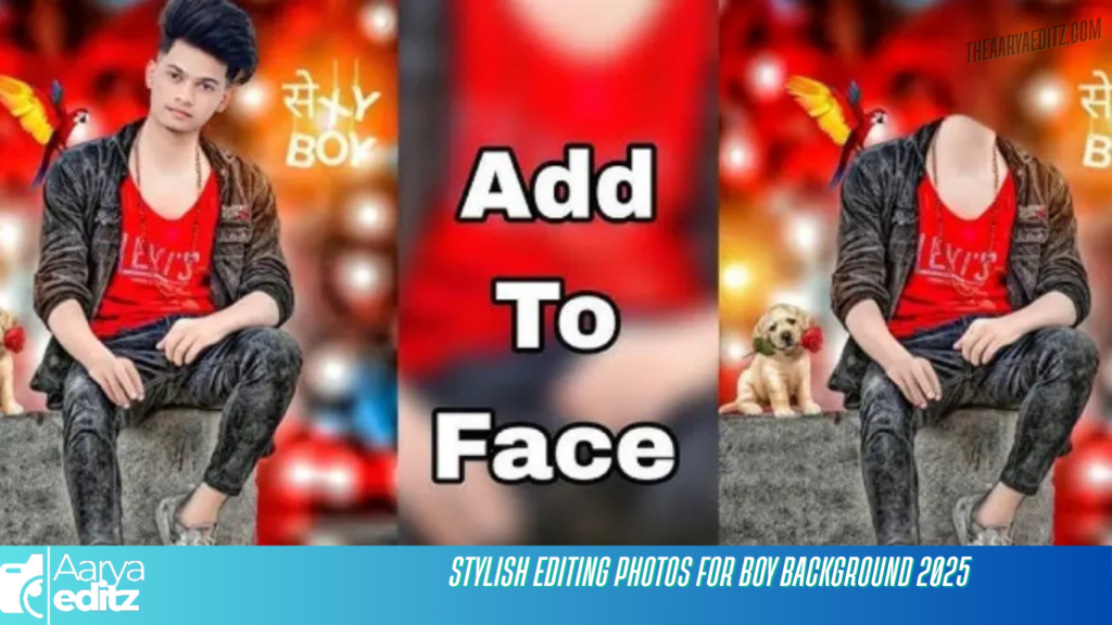 Stylish Editing Photos For Boy Background 2025