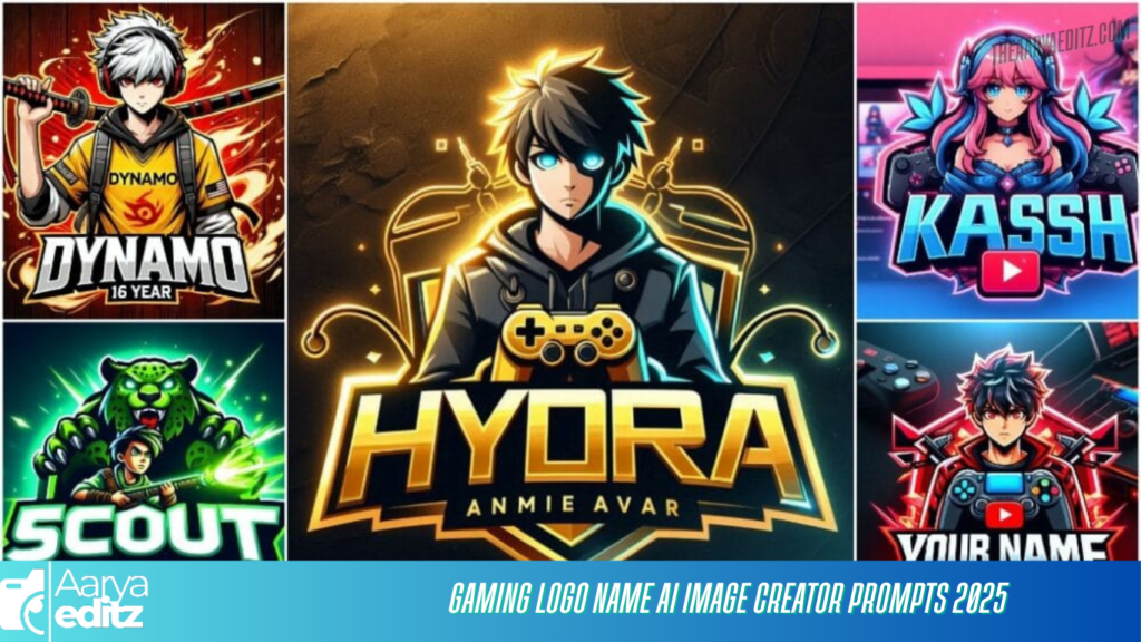 Gaming Logo Name Ai Image Creator Prompts 2025
