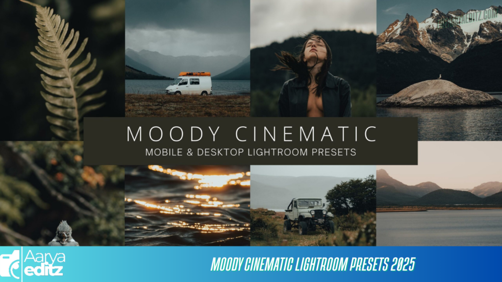 Moody Cinematic Lightroom Presets 2025