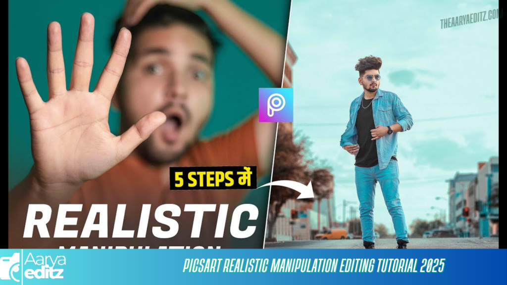 PicsArt Realistic Manipulation Editing Tutorial 2025