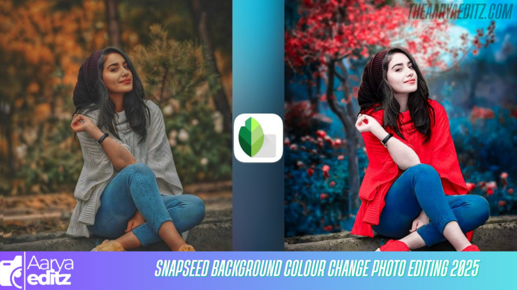 Snapseed Background Colour Change Photo Editing 2025