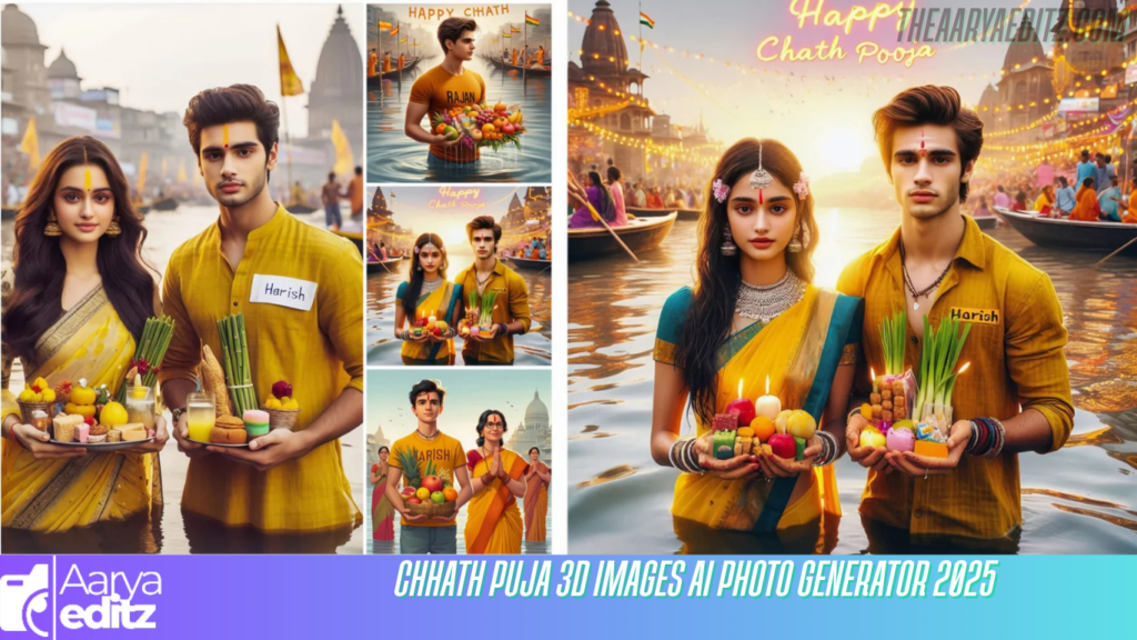 Chhath Puja 3D Images Ai Photo Generator 2025